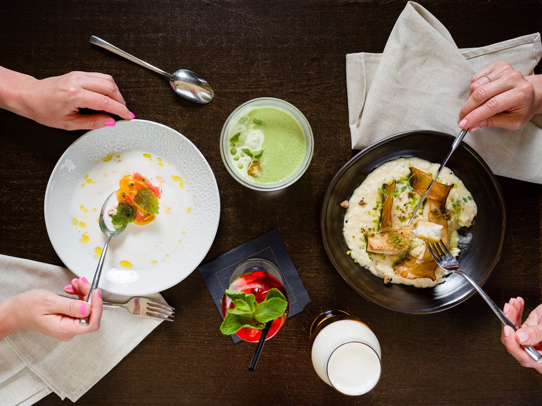 Mlýnec Restaurant Fine Dining right next to the Charles Bridge